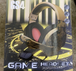 Headset GS4 Over The Ear Headphone with Mic