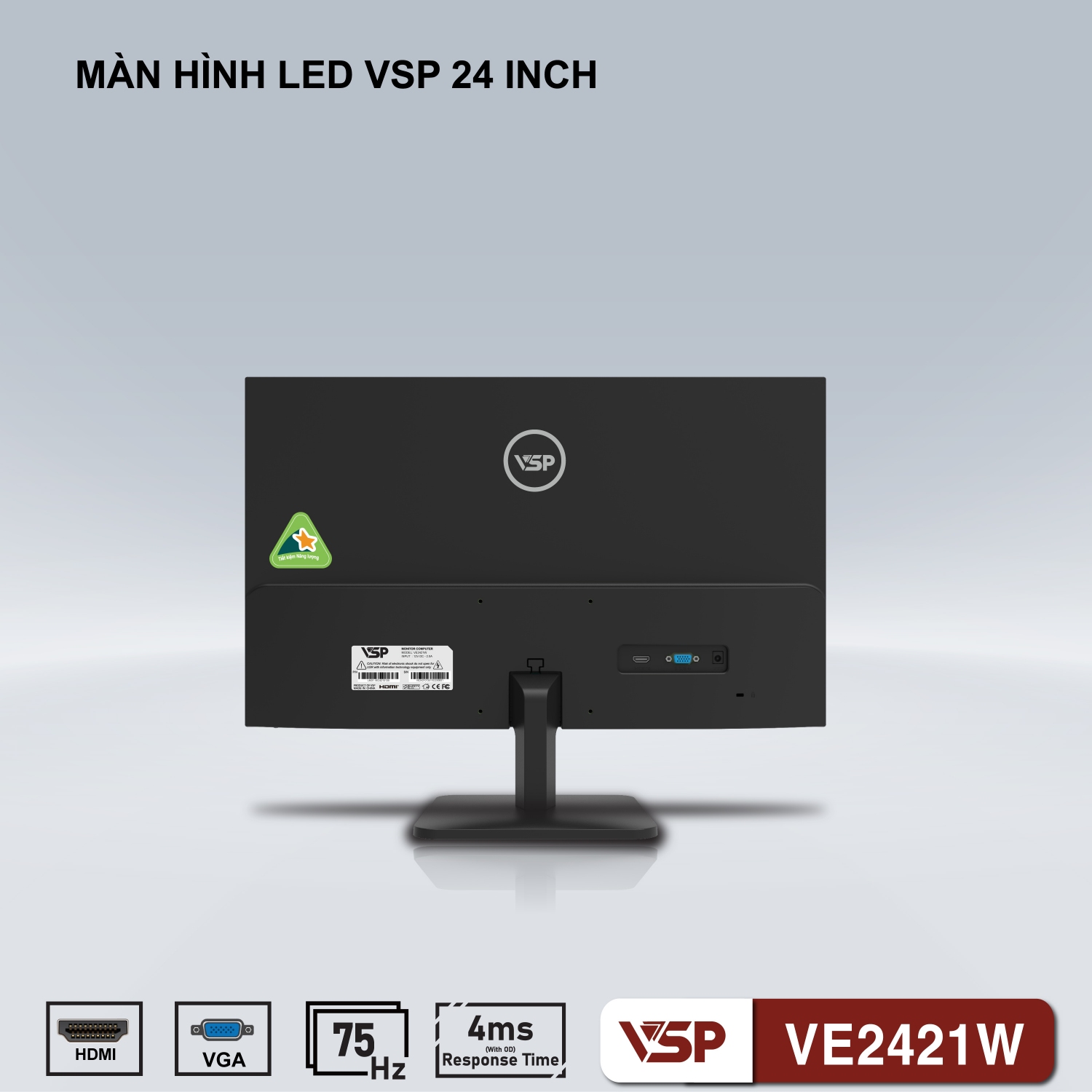 LCD-VSP 24'' Tràn viền 100hz