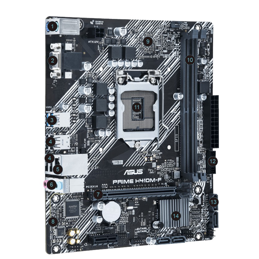 Mainboard Asus H410M-F Prime