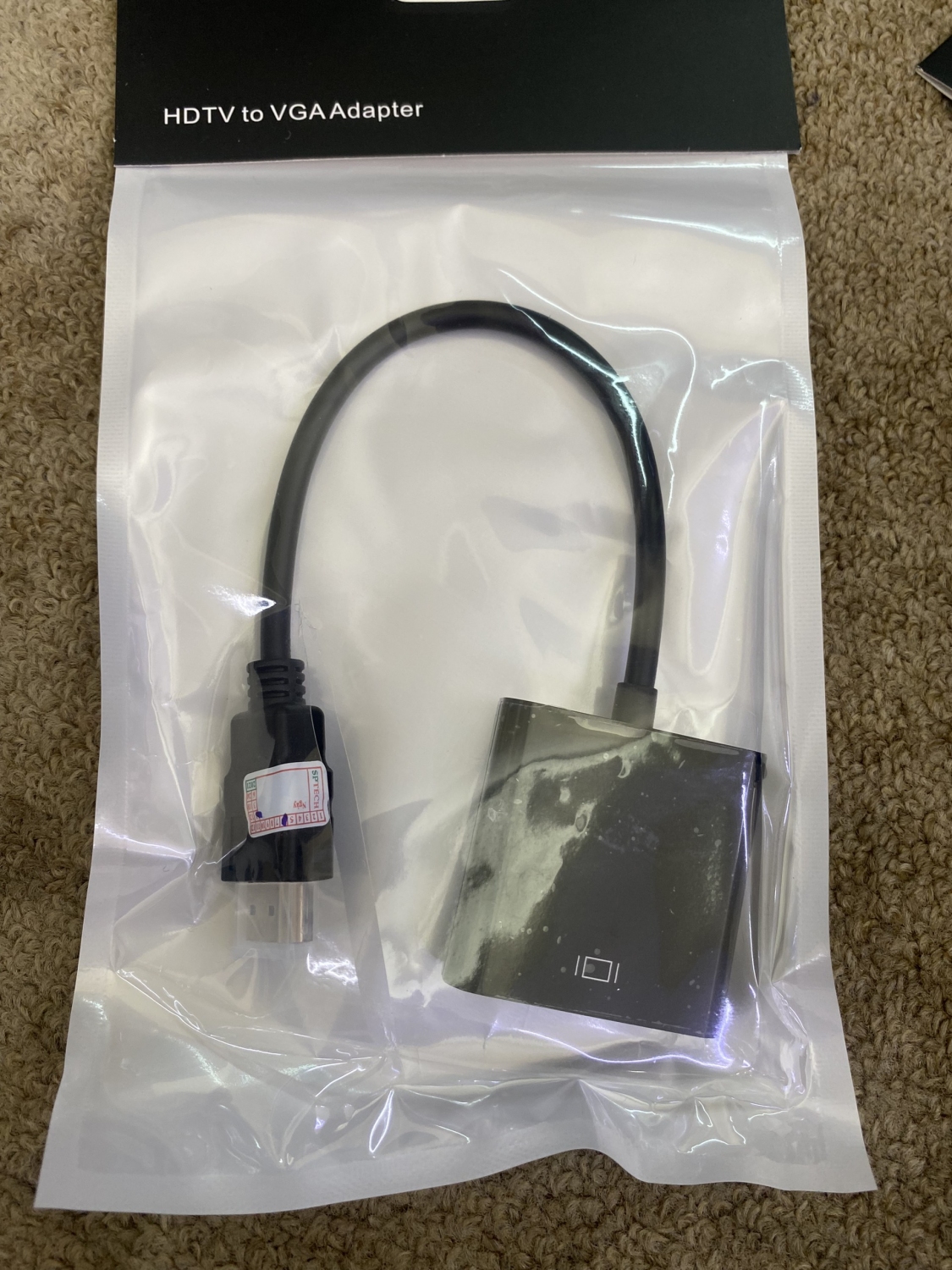 HDTV to VGA Adapter