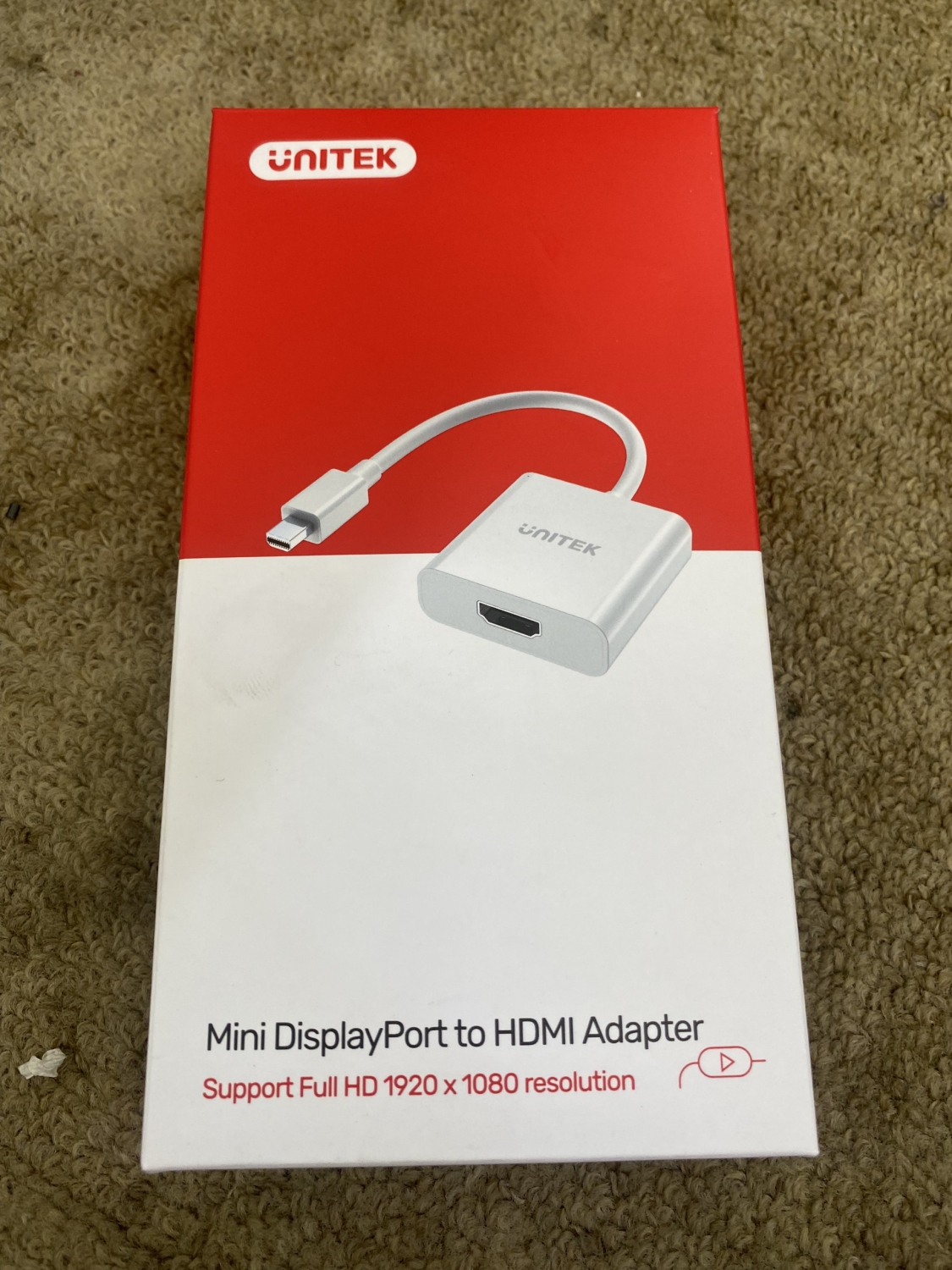 Mini displayport to HDMI Adapter unitek