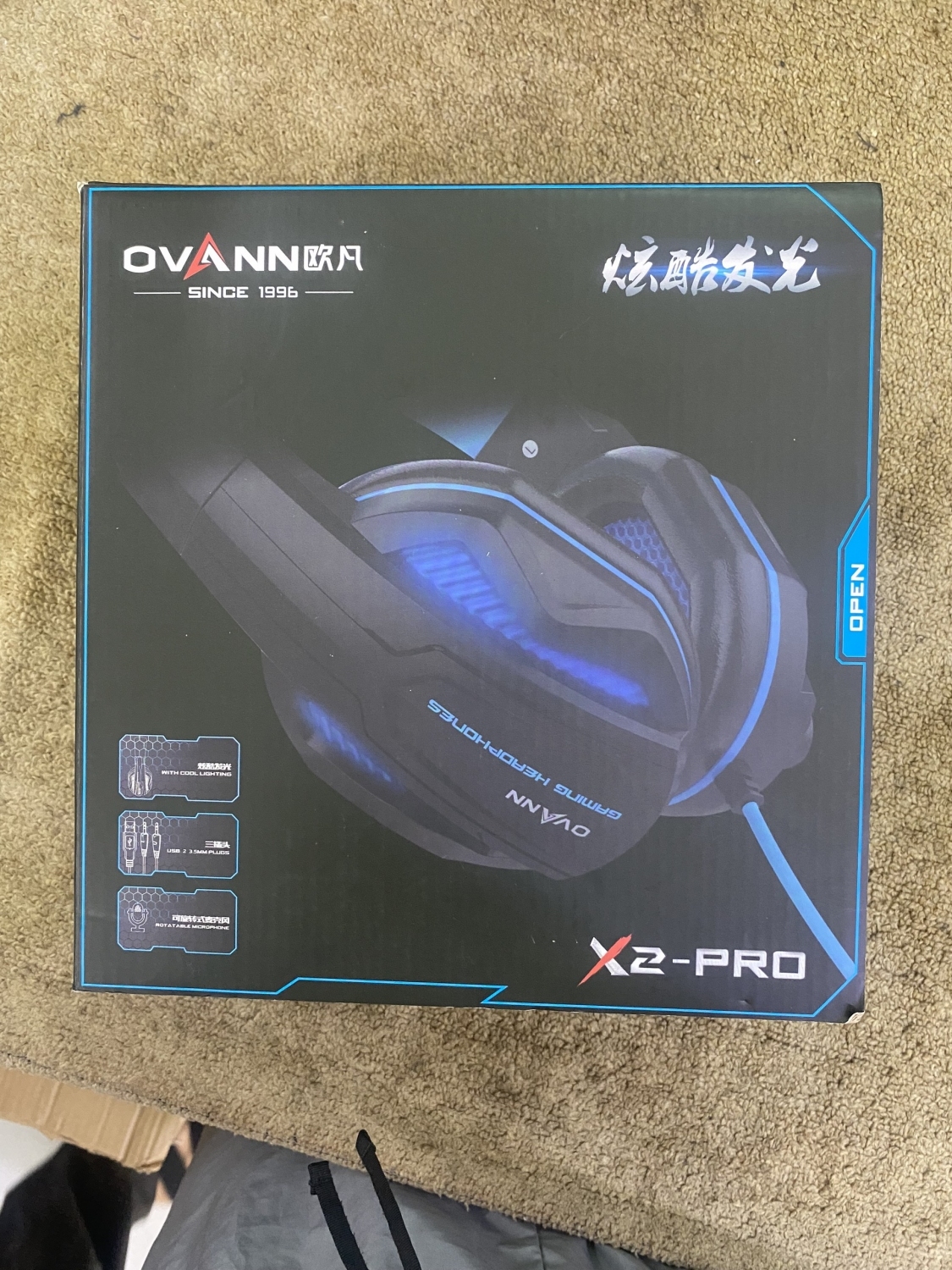 Tai Nghe Ovan X2 PRO Gaming có mic Full Box