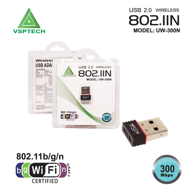 USB- WIRELESS VSP thu sóng máy bàn