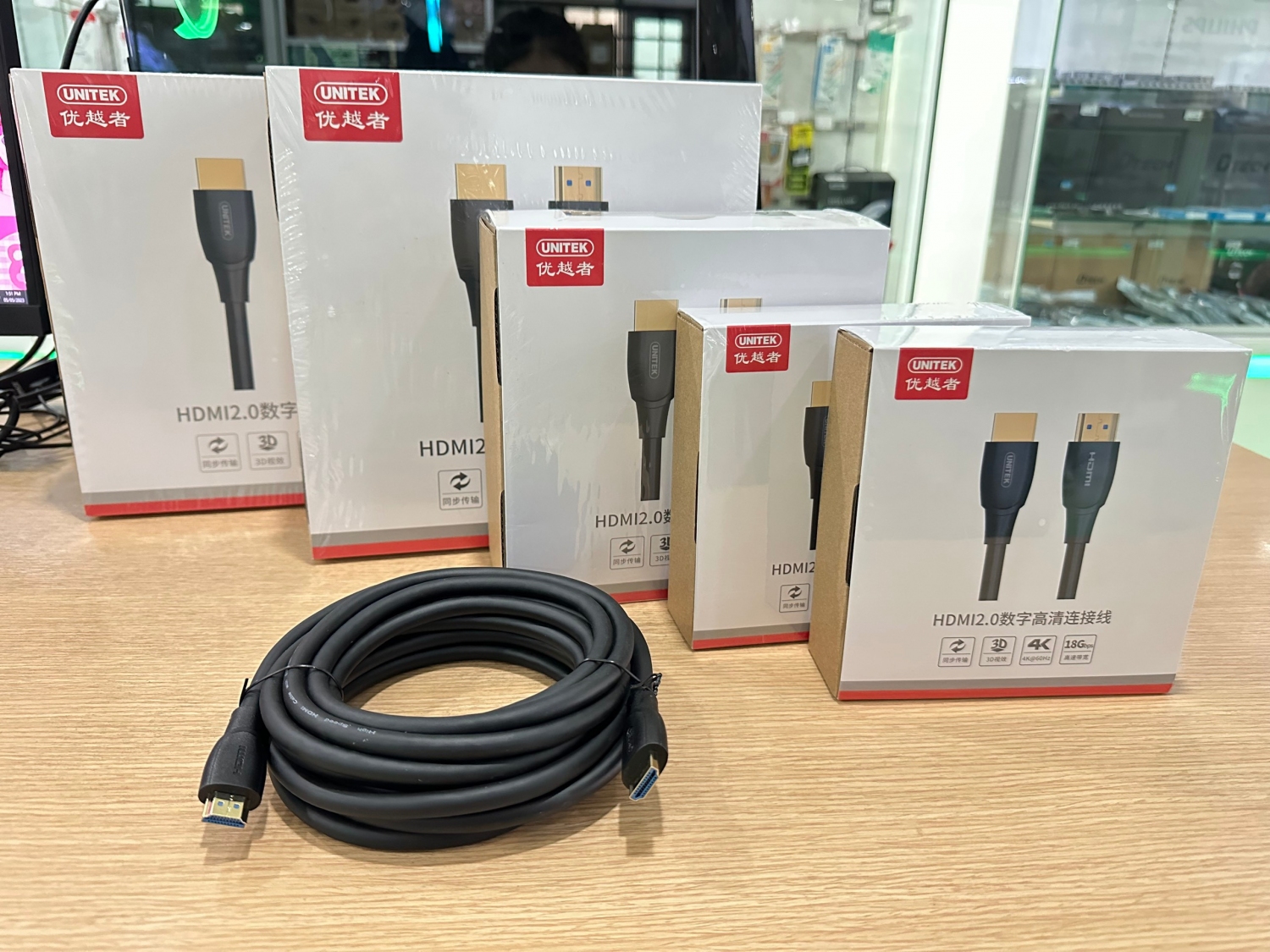 Cáp HDMI UNITEK (1m, 3m, 5m, 10m,...)